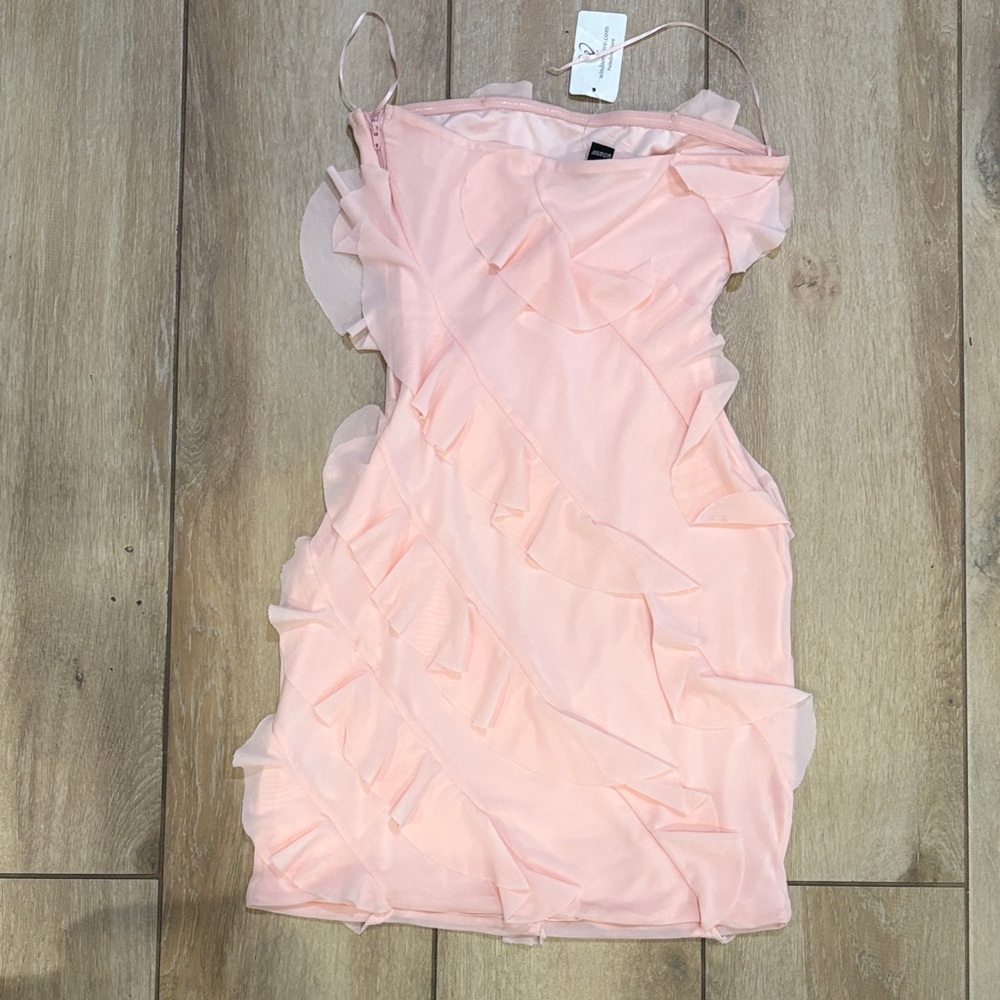 Windsor Blush Pink Ruffle Dress - Picture 4 of 5